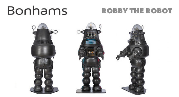 「ロビー・ザ・ロボット(Robby the Robot)」がボナムズのオークションに登場
