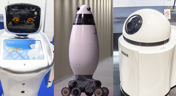 ロボデックスで展示された倉庫や工場を見回り監視する移動ロボット3選！