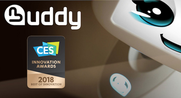 Blue Frog Roboticsのコンパニオンロボット「Buddy」がCES 2018ベスト・イノベーション受賞