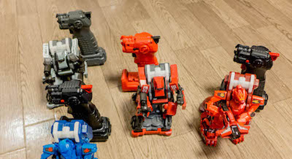 「超速銃撃ロボットホビー ガガンガン」で遊んで、いや、研究してみた。