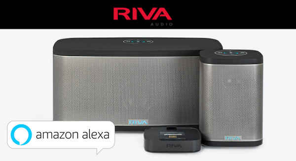RIVA audio、Alexa搭載スマートスピーカー2モデルを発表 「Alexa」と「音楽」の音量を個別制御できるのが素敵