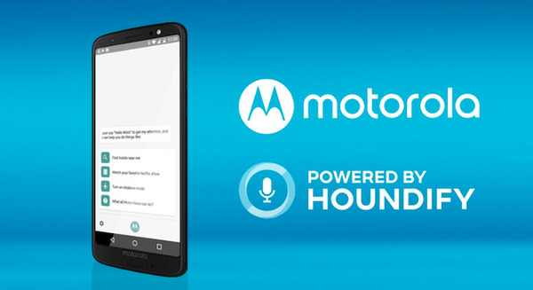 モトローラ、自社スマホ向けの音声アシスタント「Moto Voice」にSoundHound「Houndify」を統合し機能強化。