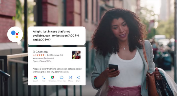 人間のように話すAI「Google Duplex」、米国43州に拡大、Pixel以外のAndroidやiOSにも提供予定に