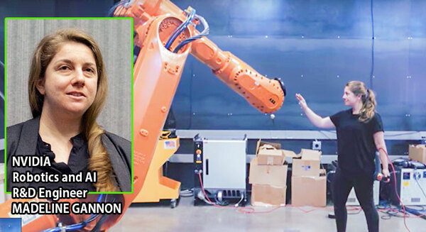 産業用ロボットがまるで生き物のように動きだす　NVIDIA「ロボット調教師」が語る共感的インタフェース
