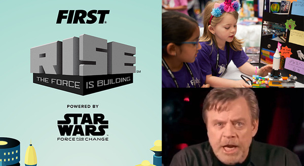 【速報】公式動画にルーク・スカイウォーカーが登場! スターウォーズとFIRSTが協力するロボット競技会「Star Wars: Force for Change」