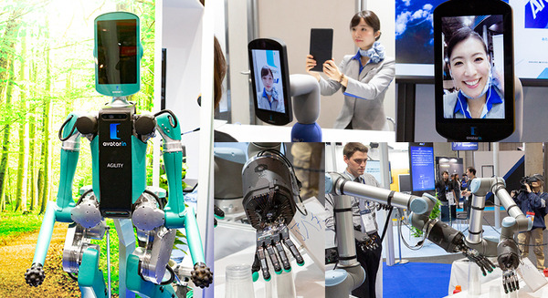 全日空HD ANAアバターロボットがCEATECのブースに大集合！力触覚技術で調理、本物のCAとの会話、釣りロボットも登場！
