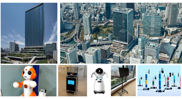 東京ポートシティ竹芝開業日から4日間実証実験 低層フロアでニューノーマルを実現するためスマート化を推し進める