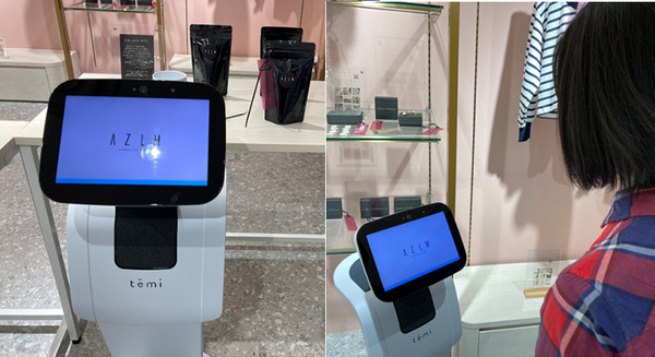 Alexaアプリ/スキルで注文・決済、自走型ロボットが案内・接客 リアルとデジタルの融合店舗「AZLM connected store」オープン