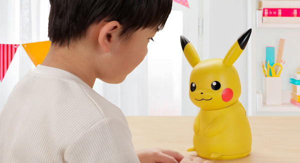 ピカチュウが声や音に反応して歌ったり、ノリノリのダンスを披露してくれる『おはなししよ！ノリノリピカチュウ』 6月17日に発売