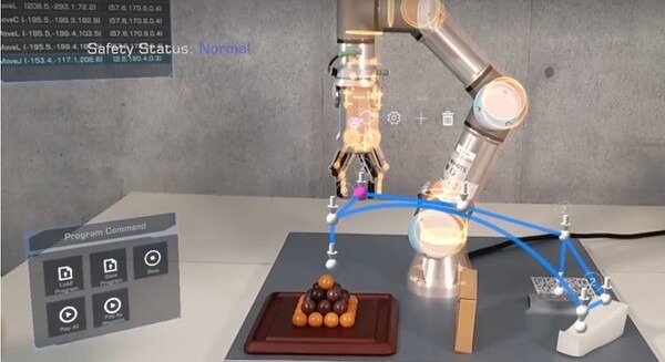 「Microsoft HoloLens 2」で作業用多関節ロボットを操作＆ティーチング　革新的なMRロボット教示ソリューション「RoboLens」