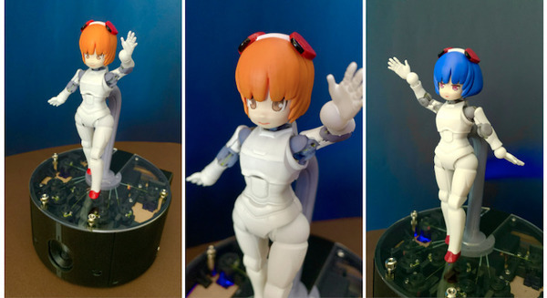 【動画あり】身長14cmのロボットフィギュア進化型「フィギュア3.0クレア」を発表　スピーシーズがプラチナマイスターを募集