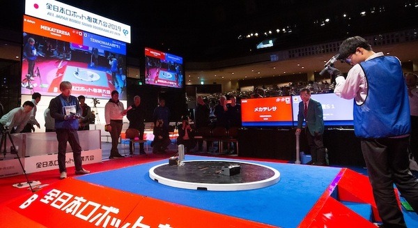 ロボット力士たちが横綱を目指す「全日本ロボット相撲大会」 3年ぶりに開催決定　9月に地区予選、12月に両国国技館で決勝大会