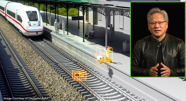 ドイツ鉄道がデジタルツイン導入に着手　5,700駅と33,000km路線の鉄道網をNVIDIA Omniverseで構築　次世代の鉄道システム構築へ