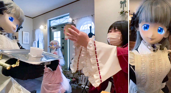 ましろプロジェクトが「メイドロボカフェ」公式動画を3本公開　102名全員の接客に成功「ましろカフェがある日常」