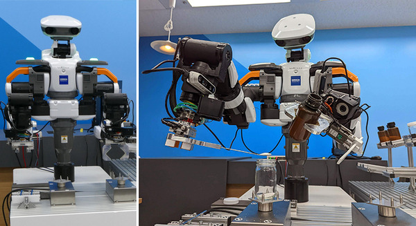 粉体秤量を自動化する「exaBase ロボティクス 粉体秤量 for NEXTAGE」発表　カワダロボティクスとエクサウィザーズ 画像