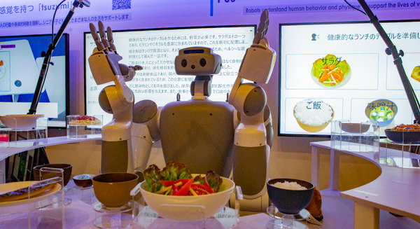 生成AI大規模言語モデルが人型ロボットを制御する連携デモを公開　NTT「tsuzumi」が身体感覚を持つロボットの物理的作業を制御