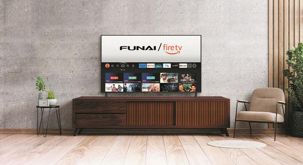 AmazonとヤマダHDが全面協力「FUNAI Fire TV搭載スマートテレビ」に新製品が登場　旗艦モデルはハンズフリーで操作