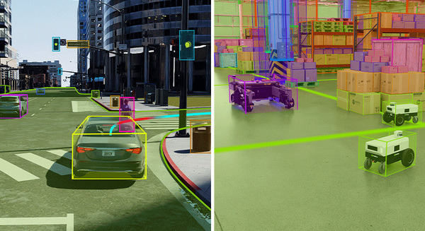 NVIDIA「Omniverseマイクロサービス」発表　ヒューマノイド・自律走行車・モバイルロボット・ロボットアームなどAI開発に活用
