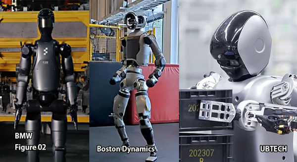 ボストンダイナミクスの新動画公開　最新ヒューマノイドの動画を一挙紹介まとめ　テスラ／BMW:Figure／Unitree／UBTECH／Amazon:Agility 画像