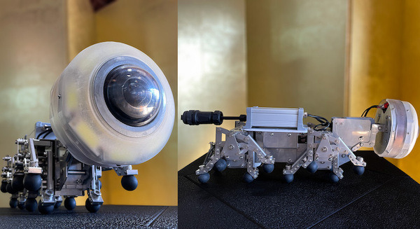 【動画】テムザックが16本脚の多脚ロボットを開発　スパイ映画みたい、何にどう使う?