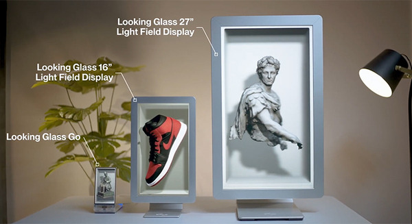 裸眼3Dの最前線「Looking Glass」ってなに？ 27インチの裸眼立体視ディスプレイをエクシーズが国内向け販売へ