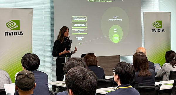 NVIDIA ヘルスケアと医療分野での生成AI活用　AIと自律型ロボットの重要性を語る