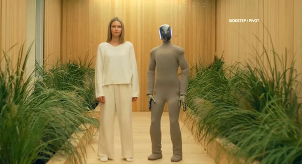 家庭用ヒューマノイド、自然な歩行、座る・立つ・ひざまずく・サイドステップ、階段を上る動画を公開 1X 画像