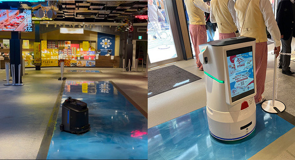 万博会場で配送ロボットNAOMI-2と清掃ロボットKIRARAが活躍中　動画を公開　エイム・テクノロジーズ