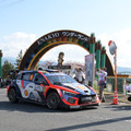 岐阜・恵那峡で整備後、午後の山岳SSへ　オジエとエバンスが僅差バトル、WRCラリージャパン