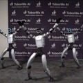 ヒューマノイド3台の息が合ったダンス映像を公開 Toborlife AI搭載Unitree G1