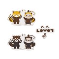 LOVOTがレッサーパンダに変身、アニマルウェアなど全8アイテムを9/11より販売開始