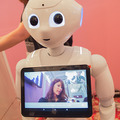 Android対応Pepperとスカイプで通話