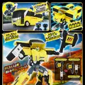 はとバスとタカラトミーがコラボ、「ジョブレイバー」から観光バスの変形合体ロボットが登場