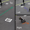 ロボットハンドの指を脚に、ETH Zurichが自立歩行と自己復帰を強化学習で実現