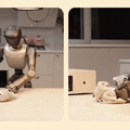 ヒューマノイド「Booster T2」が家事をこなす様子の映像 Booster Robotics