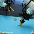 ロボット基盤モデル「GEN-1.5」活用事例動画 手本を1回見るだけでリングをはめる動作を習得