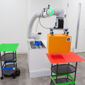 富士ソフトが異なるメーカーの搬送ロボットを統合管理　「MixFlit」の実機デモを新設「名古屋Lab」で公開
