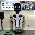 ホンダ・アバターロボット(CEATEC 2026)。写真右上のディスプレイ画面は月面を想定