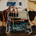 ロボコミの教材ロボット「AR-01」を作ってみました