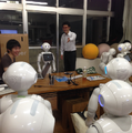 ロボット漫才「ペッパーズ」にお話を伺いました