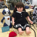 【桃色花子】関西弁でしゃべる！口が動く！音声認識搭載の桃色花子がロボスタに来たよ！