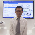 NECがタマゴ型ロボット「TAPIA」2台で声認証技術をデモ展示！声認証はロボットやスマートスピーカーで重要な技術に