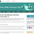 子供向けスキルコンテスト「Alexa Skills Challenge: Kids」開催！