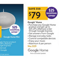 Walmartのブラックフライデーセール、Google Home Miniがなんと実質4ドルの大バーゲン！
