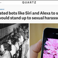 Siri、AlexaなどAI音声アシスタントは「セクハラ質問の対応を適切にすべき」その対応を求める署名運動は1万件突破