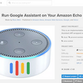 Amazon EchoでGoogle Assistantを起動するAlexaスキル、技術的には実現可能