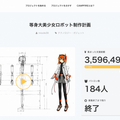 等身大「初音ミクロボット」ロボデックスで展示　舞台などエンタメでの活用を