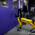 ロボットいじめの声も　ボストン・ダイナミクスの「SpotMini」、ドアを開けるのをひたすら邪魔される
