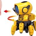 赤外線レーダー搭載の6足歩行ロボット「フォロ」と、12種類の動物やメカに変形する「ビルドロイド」がエレキットから4月発売