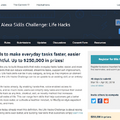 Amazon公式スキルコンテスト「Amazon Alexa Skills Challenge: Life Hacks」開催!